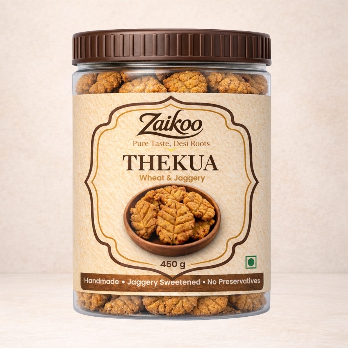 Wheat And Jaggery Thekua 450g