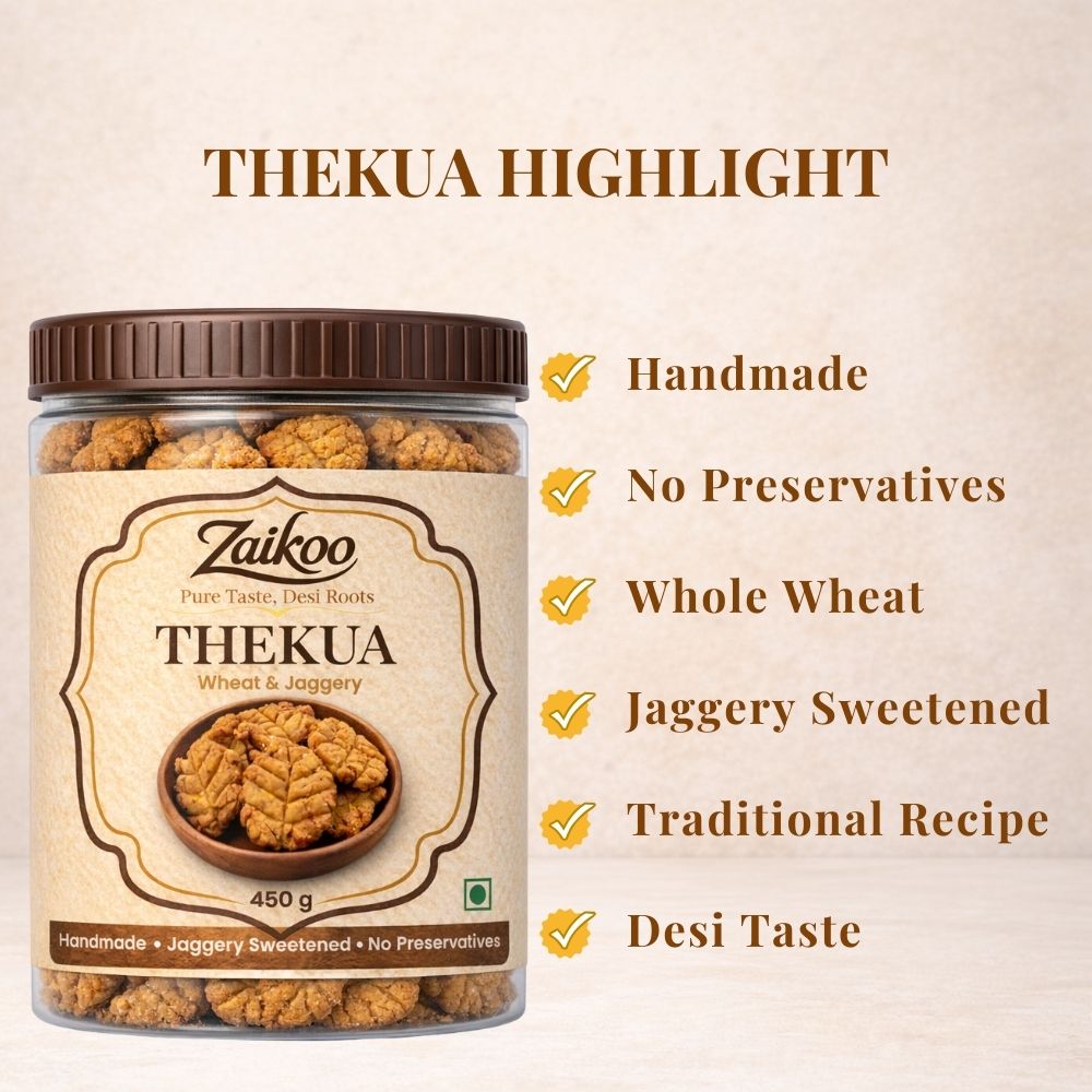 Wheat And Jaggery Thekua 450g