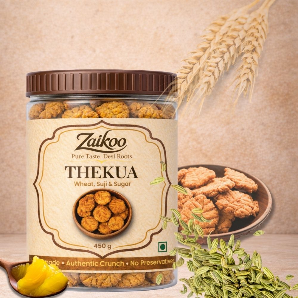 Wheat Suji & Sugar Thekua