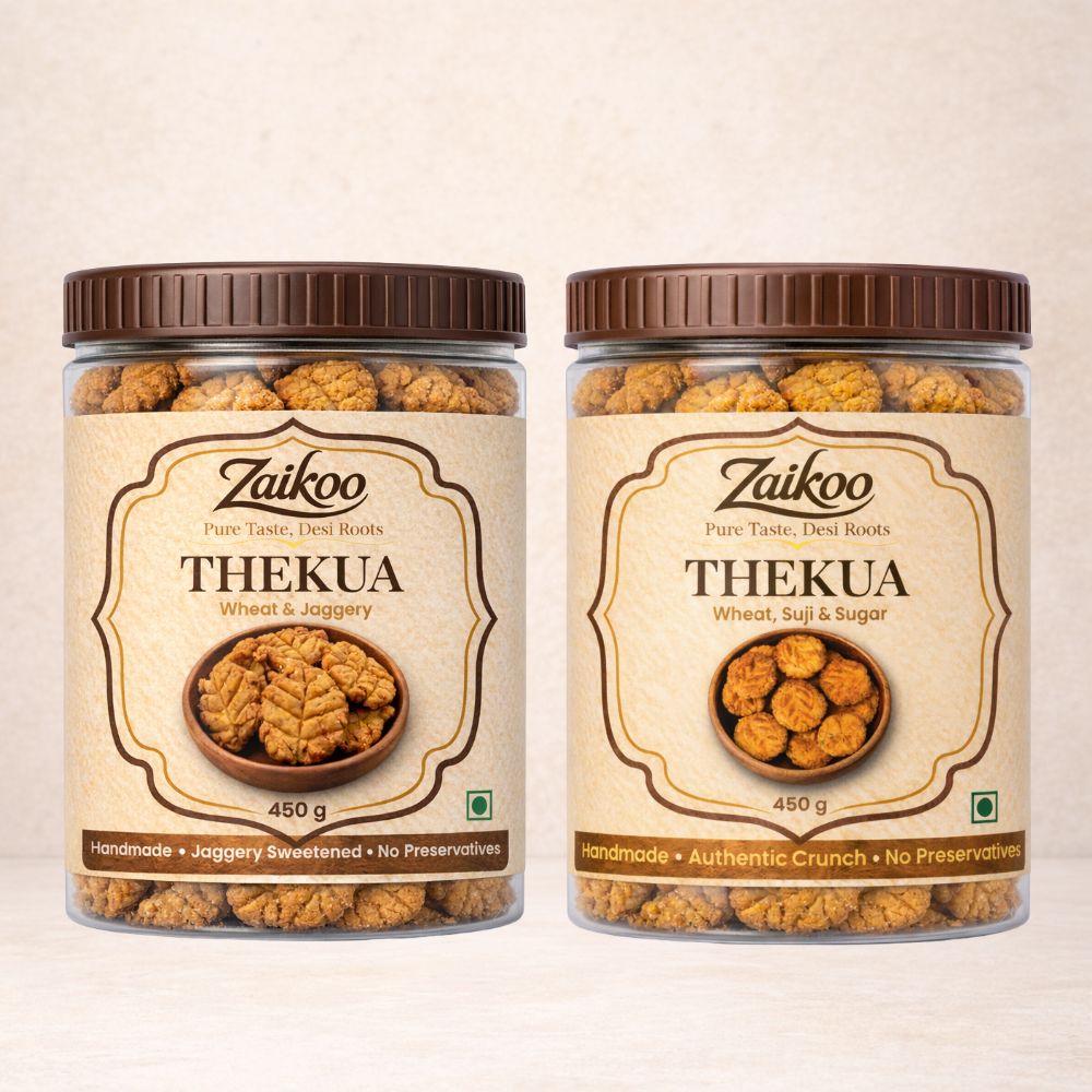 Combo Thekua Pack – Jaggery & Sugar