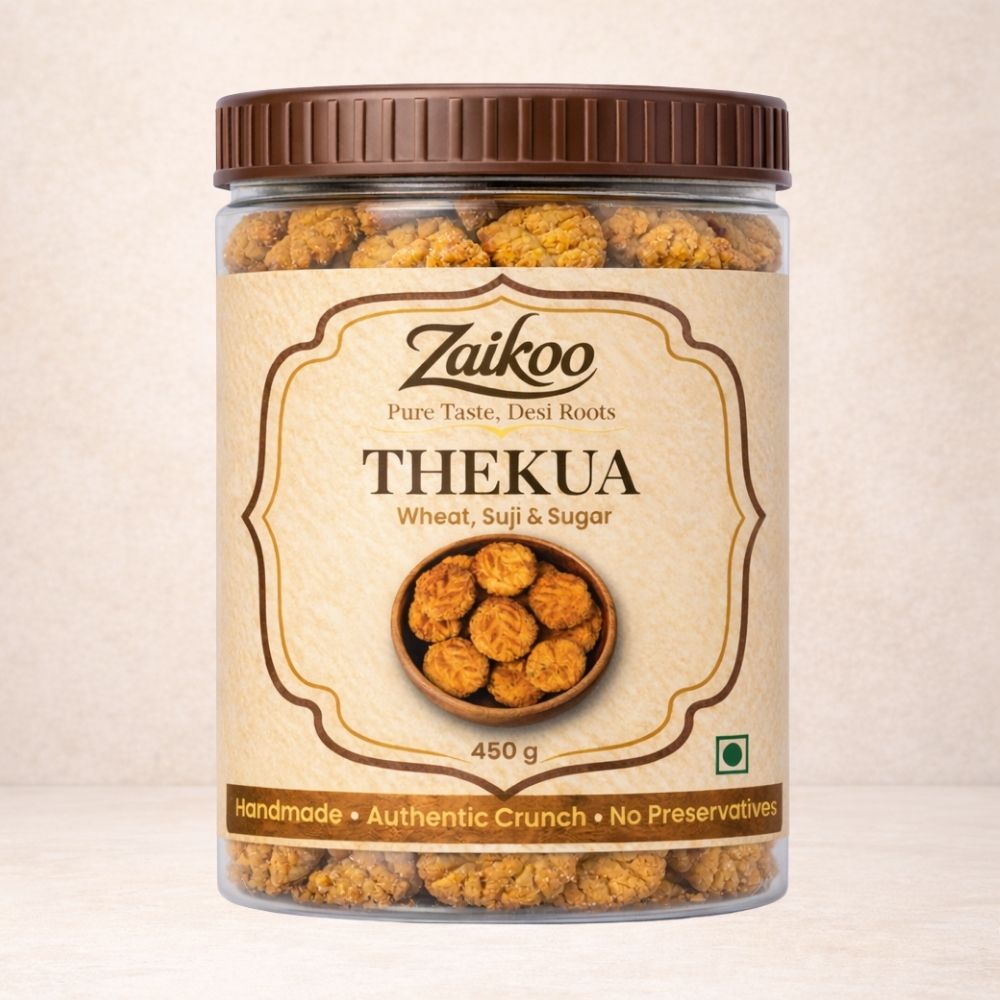 Wheat Suji & Sugar Thekua